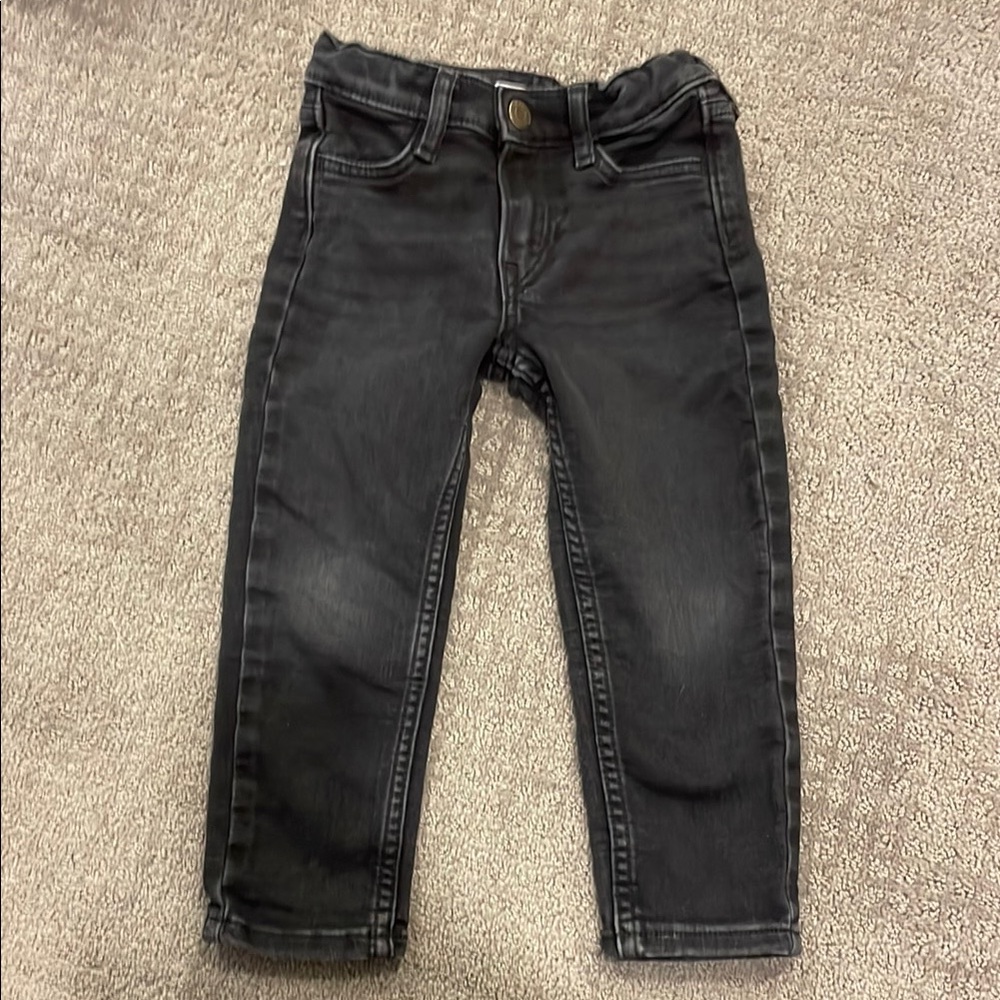 H&M 3T Slim Black Denim Jeans